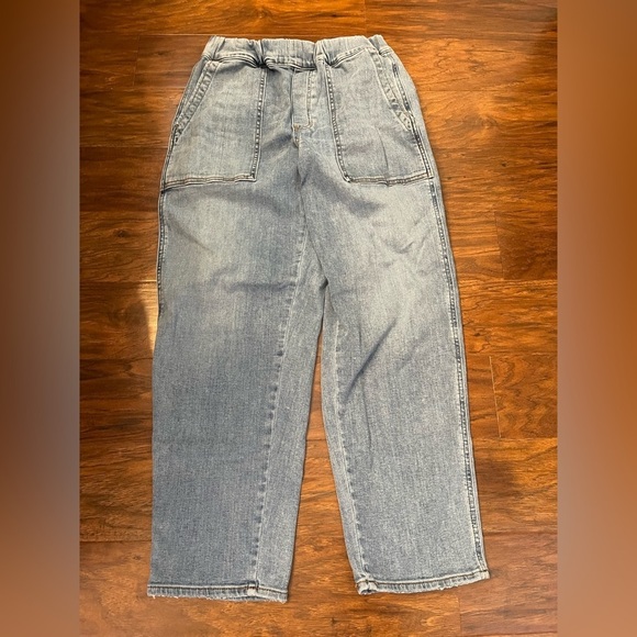 Madewell Denim - Madewell Pull On Straight Leg Jeans Size S